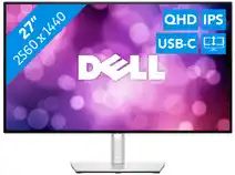 Bol.com DELL UltraSharp U2722DE - QHD IPS Monitor - USB-C 90w - Netwerkaansluiting - 27 inch aanbieding