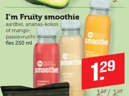 Coop I'm Fruity smoothie aanbieding