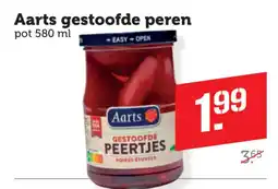 Coop Aarts gestoofde peren aanbieding