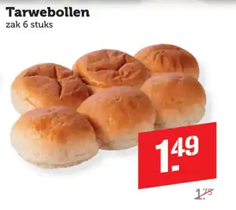 Coop Tarwebollen aanbieding