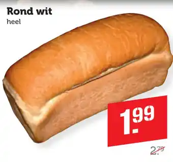 Coop Rond wit aanbieding