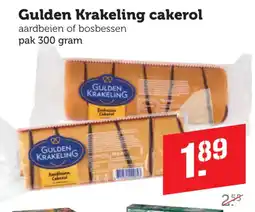 Coop Gulden Krakeling cakerol aanbieding