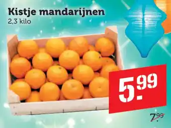 Coop Kistje mandarijnen aanbieding