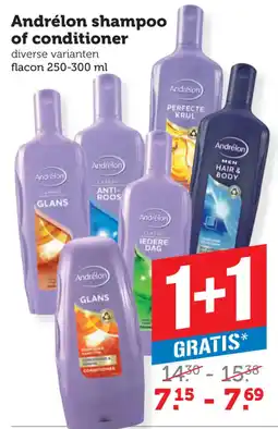 Coop Andrélon shampoo of conditioner aanbieding