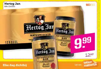 Coop Hertog Jan aanbieding