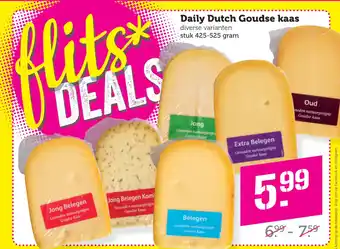 Coop Daily Dutch Goudse kaas aanbieding