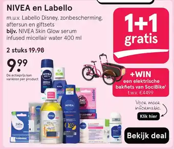Etos NIVEA en Labello aanbieding
