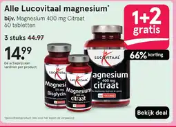 Etos Alle Lucovitaal magnesium aanbieding