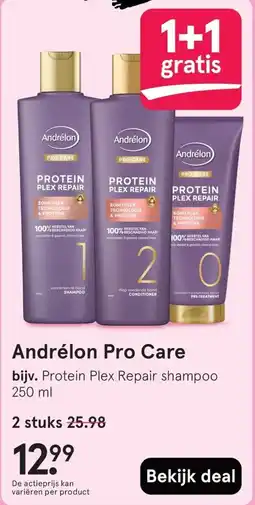 Etos Andrélon Pro Care aanbieding