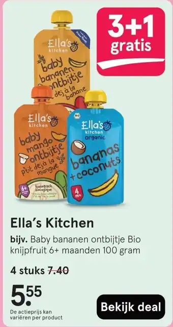 Etos Ella's Kitchen aanbieding