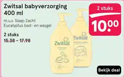 Etos Zwitsal babyverzorging aanbieding