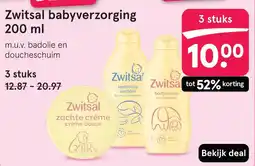 Etos Zwitsal babyverzorging aanbieding