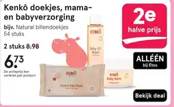 Etos Kenkô doekjes, mama en babyverzorging aanbieding