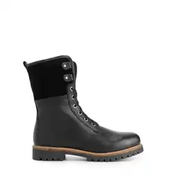 ANWB Travelin' Jostedal Heren Veterboots Wol Zwart aanbieding