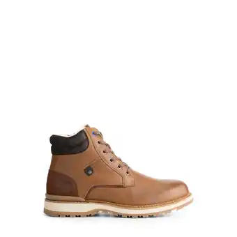 ANWB Travelin' Sundby Heren Veterboots Gevoerd Cognac aanbieding