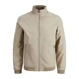 ANWB Jack & Jones Heren Rush Harrington Bomber Beige aanbieding