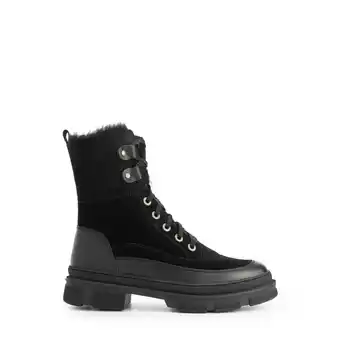 ANWB Travelin' Tremblant Dames Winterboots Wol Zwart aanbieding