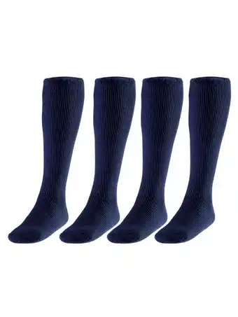 ANWB Heatkeeper Heren 4 p Hoge Thermosokken Blauw aanbieding