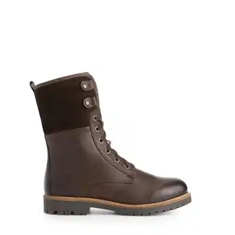 ANWB Travelin' Kongea Dames Veterboots Gevoerd Donker Bruin aanbieding