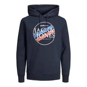 ANWB Jack & Jones Heren Jorcody Sweat Hood Blauw aanbieding