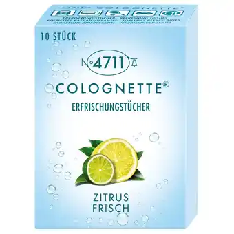 Douglas 4711 4711 Colognette Refreshing Tissues Lemon aanbieding