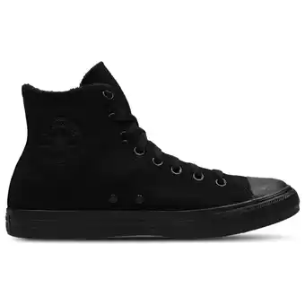 Foot Locker Converse Chuck Taylor All Star Sneakers Heren - Zwart - Maat 41 - Suède aanbieding