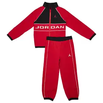 Foot Locker Jordan Windbreaker Trainingspakken Peuter - Rood - Maat 104 - 110 CM - Poly Woven aanbieding