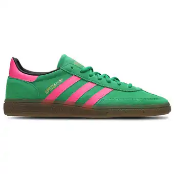 Foot Locker Adidas Handball Spezial Sneakers Heren - Groen - Maat 42 - Suède aanbieding