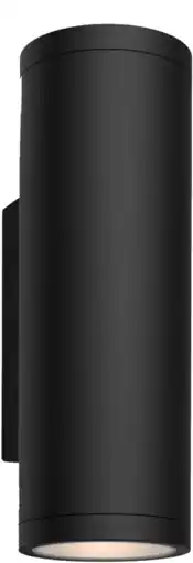 Coolblue Philips Hue Appear muurlamp - White and Color - Zwart aanbieding