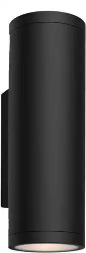 Coolblue Philips Hue Appear muurlamp - White and Color - Zwart aanbieding