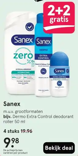 Etos Sanex aanbieding