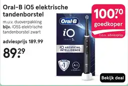 Etos Oral-B i05 elektrische tandenborstel aanbieding