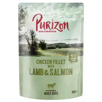 Zooplus Voordeelpakket Purizon Adult 24 x 300 g - Lam met zalm aanbieding