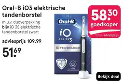 Etos Oral-B i03 elektrische tandenborstel aanbieding