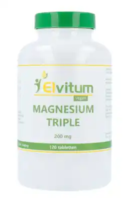 De Online Drogist Elvitum Magnesium Triple 200mg Tabletten aanbieding