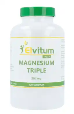 De Online Drogist Elvitum Magnesium Triple 200mg Tabletten aanbieding