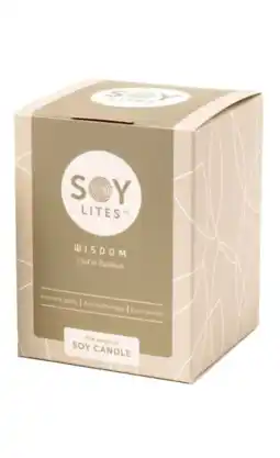 De Online Drogist Soylites Soycandle Wisdom - Oud & Patchouli aanbieding