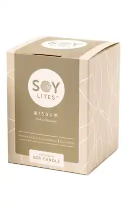 De Online Drogist Soylites Soycandle Wisdom - Oud & Patchouli aanbieding