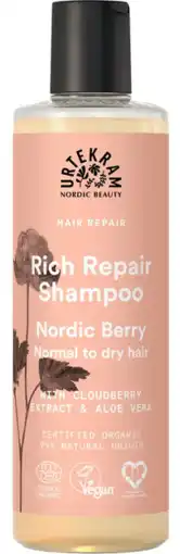 De Online Drogist Urtekram Rich Repair Shampoo Nordic Berry aanbieding