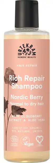 De Online Drogist Urtekram Rich Repair Shampoo Nordic Berry aanbieding