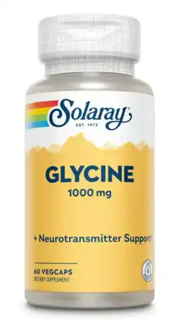 De Online Drogist Solaray Glycine 1000mg Capsules aanbieding