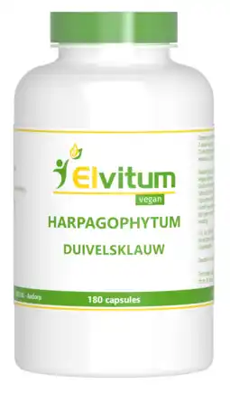 De Online Drogist Elvitum Duivelsklauw Capsules aanbieding