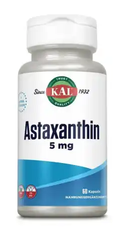 De Online Drogist Kal Astaxanthin 5mg Capsules aanbieding