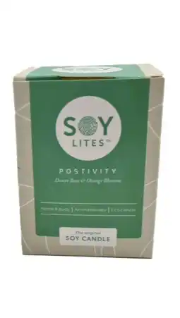 De Online Drogist Soylites Soycandle Positivity - Desert Rose & Orange Blossom aanbieding