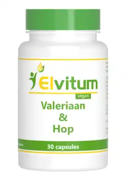 De Online Drogist Elvitum Valeriaan & Hop Capsules aanbieding