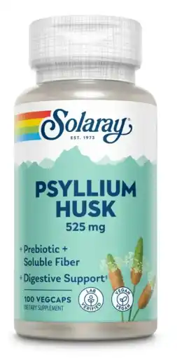 De Online Drogist Solaray Psyllium Husk Capsules aanbieding