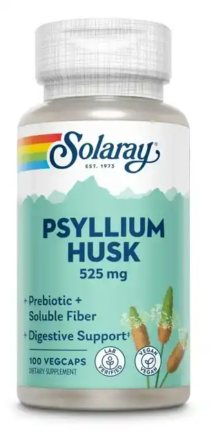 De Online Drogist Solaray Psyllium Husk Capsules aanbieding
