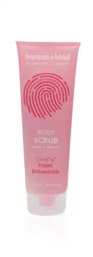 De Online Drogist Human+Kind Body Scrub Fresh Botanicals aanbieding