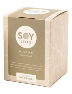 De Online Drogist Soylites Soycandle Wisdom - Oud & Patchouli aanbieding