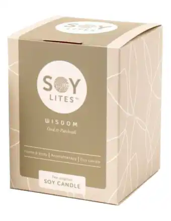 De Online Drogist Soylites Soycandle Wisdom - Oud & Patchouli aanbieding